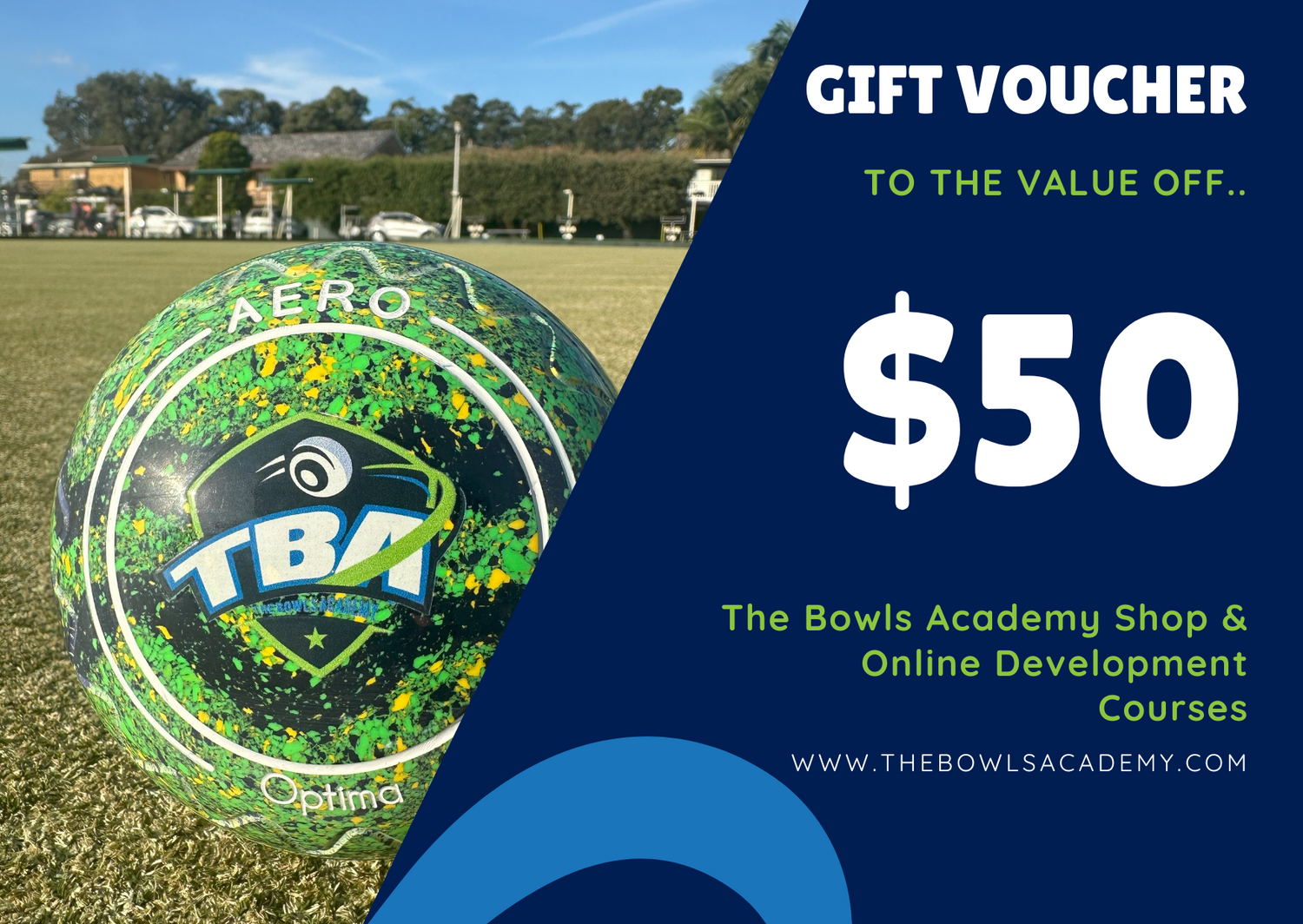 The Bowls Academy Gift Vouchers